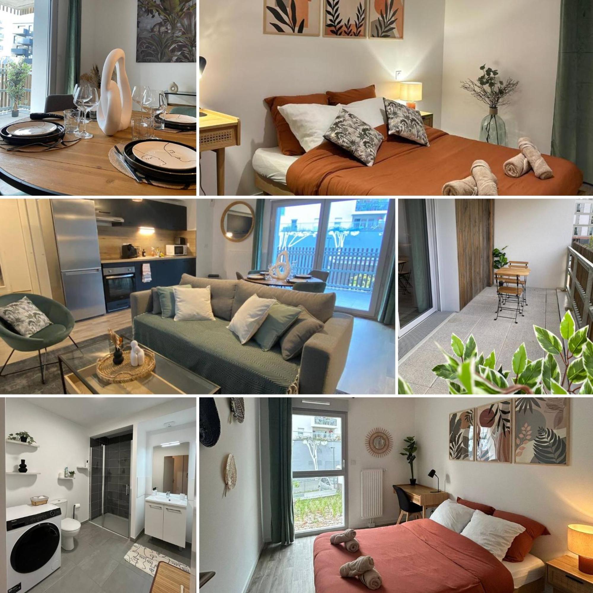 T3 Moderne - Proche Tram - Parking Prive Apartment Angers Luaran gambar